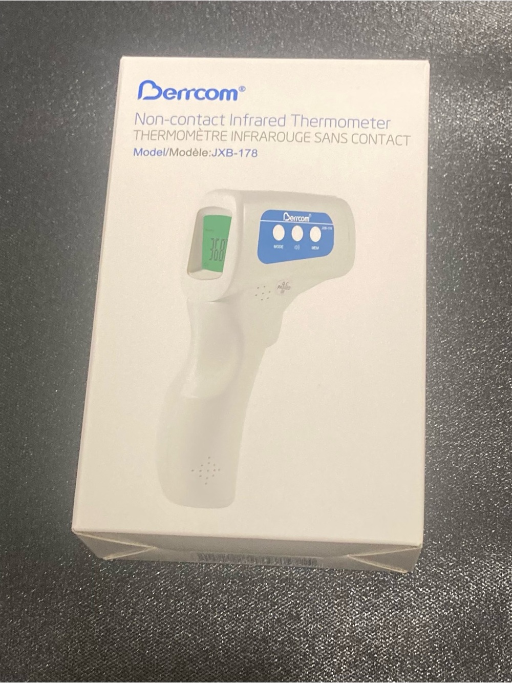 Berrcom non contact infrared forehead thermometer